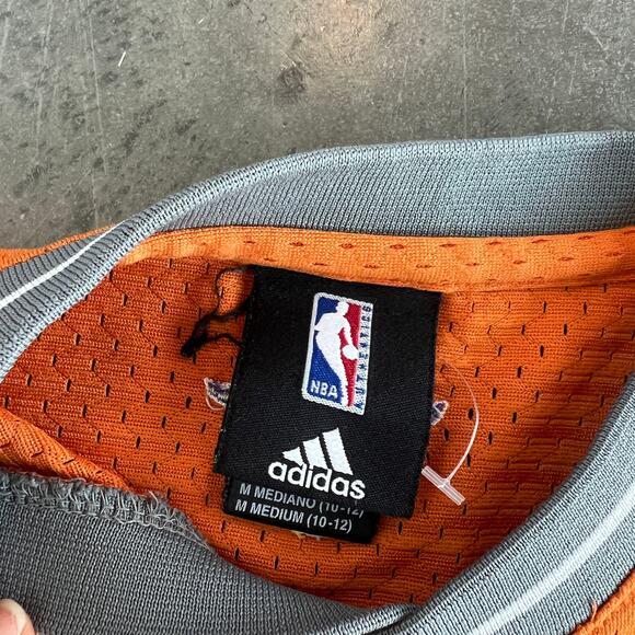 Vintage Y2K Phoenix Suns Stoudemire Jersey Adidas NBA Basketball Orange Youth M - Picture 3 of 5